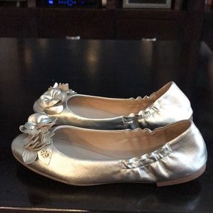 Tory Burch Flats, Gold SOLD